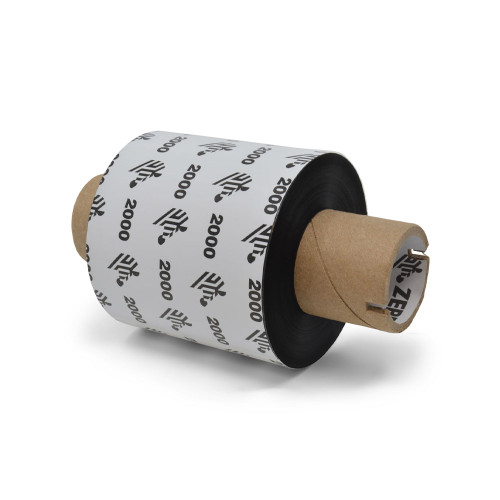 Zebra 2.52" x 984' 2000 Wax Ribbon (Roll) - 02000GT06430-EA