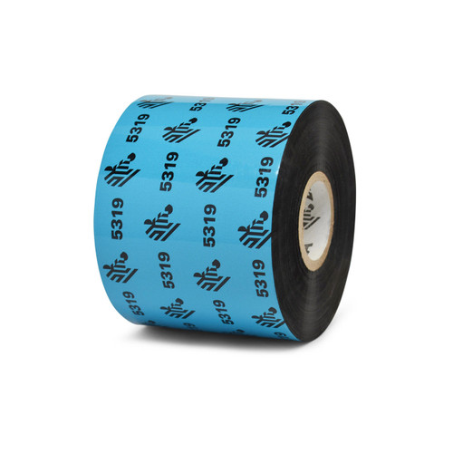 5319BK08945R - Zebra 3.5" x 1,476' 5319 Wax Ribbon (Each)