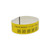 10012719-2-EA - Zebra 1" x 10" Z-Band Splash Wristband (Yellow) (Roll)