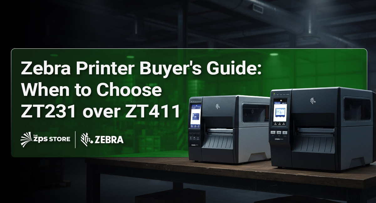 Zebra Printer Buyer's Guide: When to Choose ZT231 over ZT411 - The
