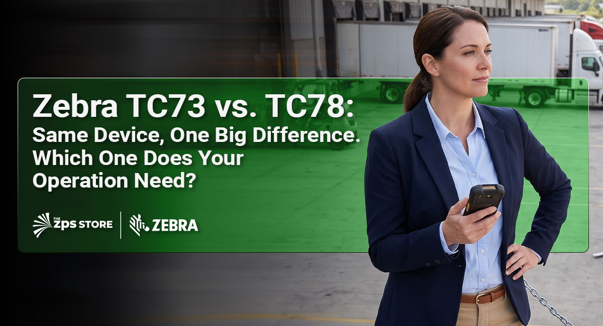 Zebra TC73 vs. TC78: Same Device, One Big Difference. Which One