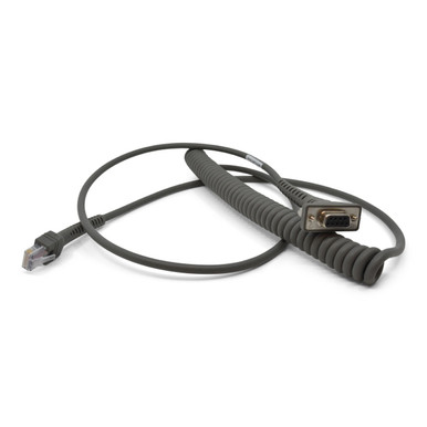 CBA-R37-C09ZAR - Zebra Barcode Scanner RS232 Cable (9')