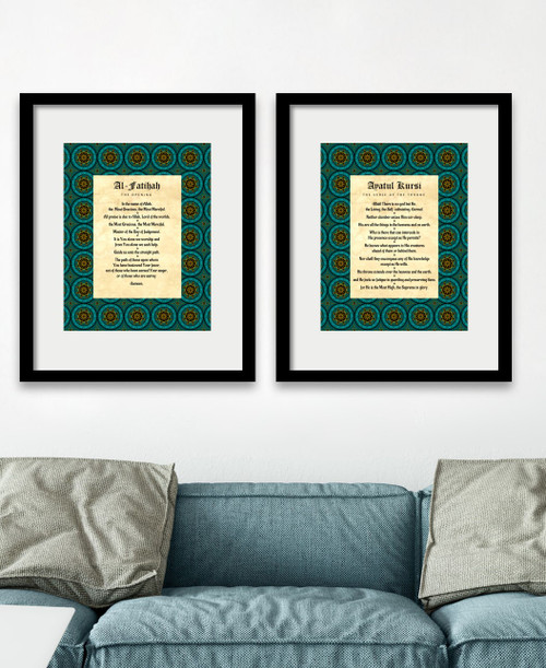Teal living room Thumbnail