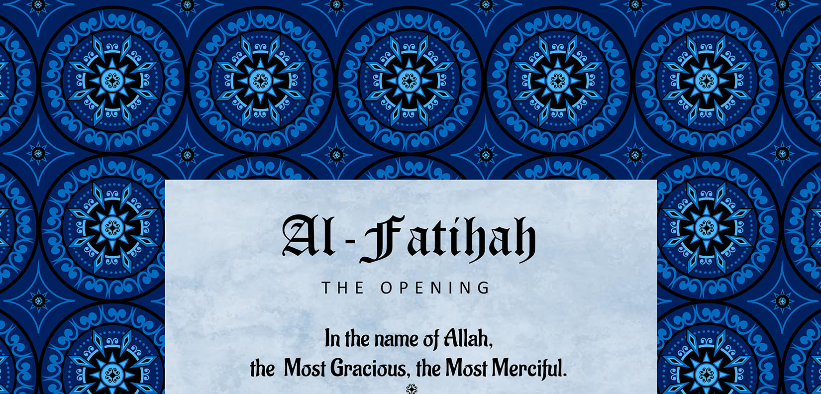 Blue Fatiha