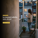 Le créneau "Adulte", l'alternative sans alcool