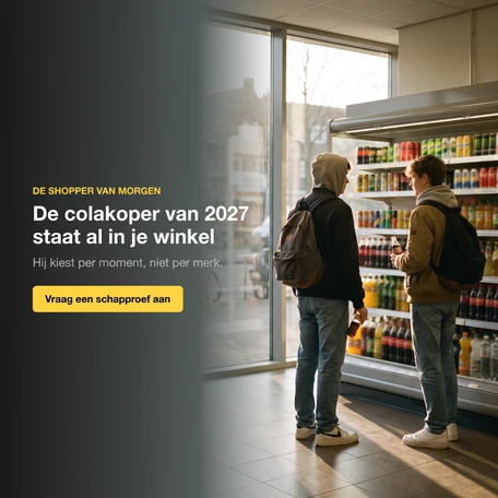  De colakoper van 2027 staat vandaag al in je winkel