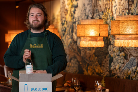 Hoe restaurantketen Black & Blue hun merkbeleving versterkt met Bar-le-Duc tafelwater
