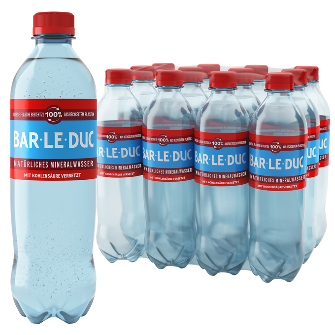 Bar-Le-Duc Mineralwasser Spritzig Flasche 50cl