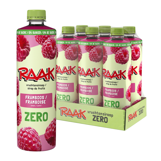 RAAK Framboise Bouteille Zero 75cl