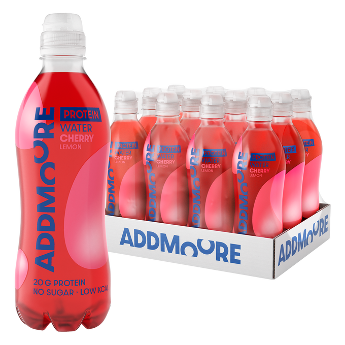Addmoore Protein Water Cherry  Flasche 50cl