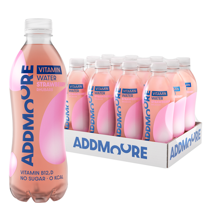 Addmoore Vitamin Water Strawberry  Pet 50cl