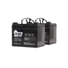 Set of 2 - Shoprider Mobility Streamer 888WA Batteries