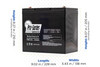 Set of 2 - Wu's Tech L4BHS Batteries - Free Shipping