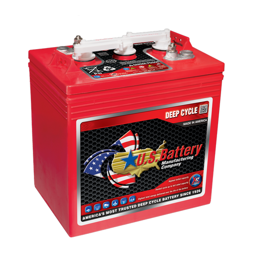 EZGO Industrial 875E 36V Set of (6) - 6 Volt US Batteries