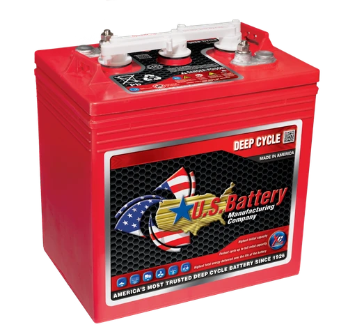 Taylor Dunn E-Tram BT2-80 48V Set of (8) - 6 Volt US Batteries (High Capacity)