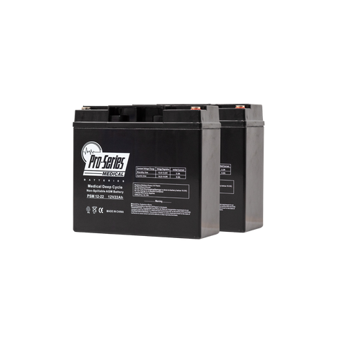 Set of 2 - Electric Mobility Rascal Veo Sport Batteries