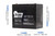 BW 12550 IT Bright Way Group Battery (Replacement)