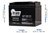 Set of 2 - Electric Mobility Rascal P312 SP Turnabout Batteries