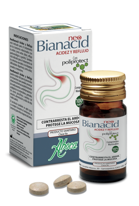 Aboca neobianacid acidez y reflujo. 15 comprimidos