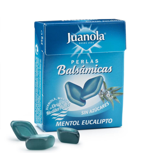 Juanola perlas balsámicas mentol eucalipto 25 g