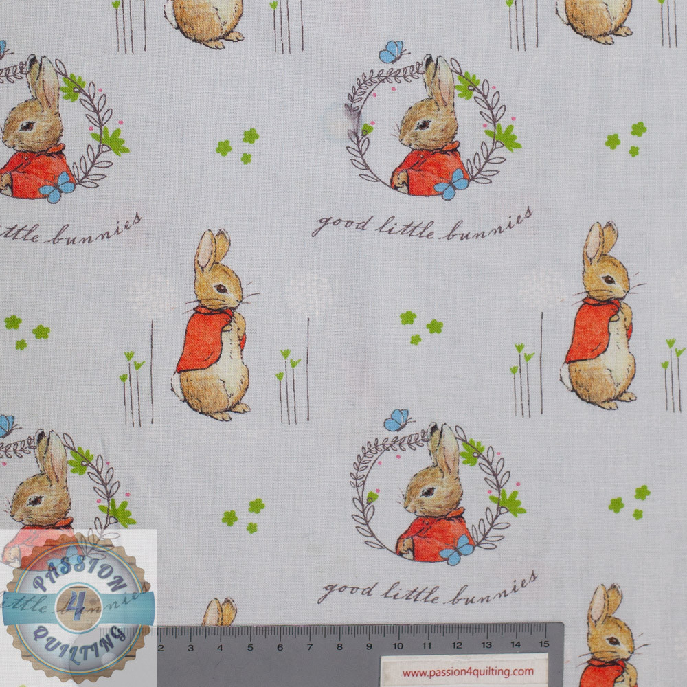 Flopsy Peter Rabbit Series 100% Cotton Fabric Print Quilting Project