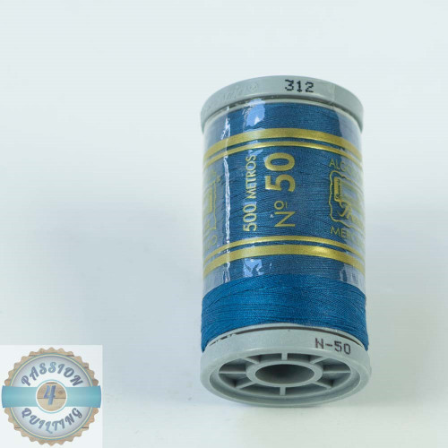 Presencia 50wt sea blue cotton quilting thread, 100% Egyptian cotton, mercerized for strength, shrinkfast and virtually lint-free. Presencia 50wt sea blue cotton quilting thread, 100% Egyptian cotton, mercerized for strength, shrinkfast and virtually lint-free.