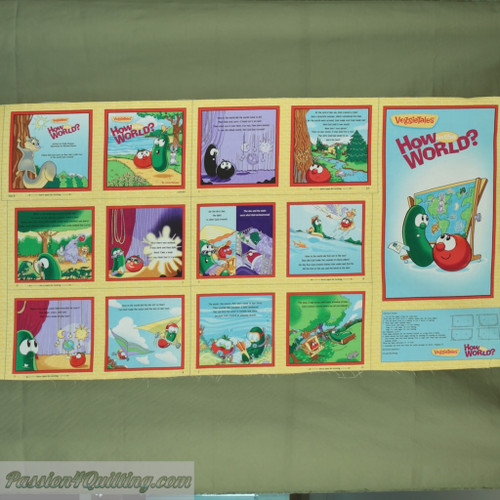 Veggie Tales How in the world book Panel