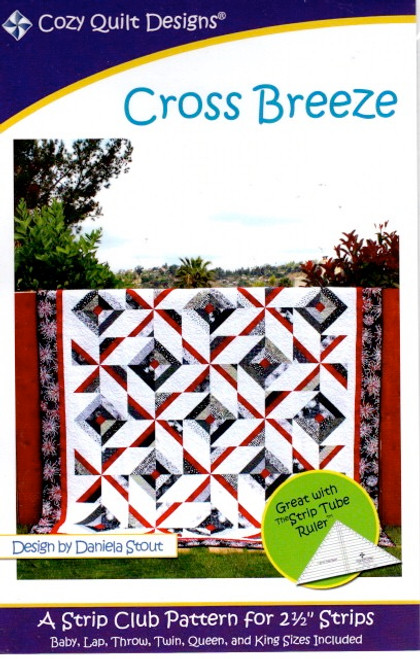 Cross Breeze from Stripes by Cozy Quilt Designs