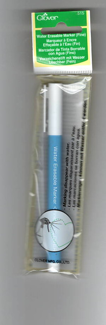 Clover Water Erasable Fabric Pen. 515CVC