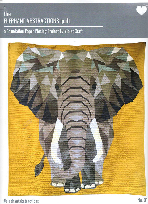 Elephant Abstraction Quilt