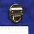Gold Tuck Lock 43x38mm with washer, easy to fit perfect accessory for bags and luggage