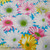 Garden party in yellow and white and pink per 25cm