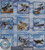 33 Warbird Fighter Aeroplanes  Squares Labels over 3 rows