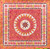 Pink and orange butterfly fabric paper piecing pattern by Jacqueline de Jonge BC2002, ideal for intermediate quilters, 65" x 65" quilt size.