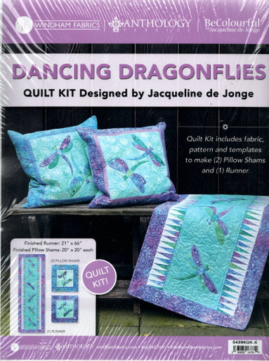 Dancing Dragonflies BC2405 Quilt Kit by Jacqueline de Jonge - Elegant ...