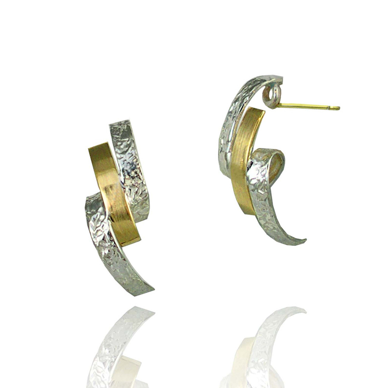 earrings: loop – kata golda handmade