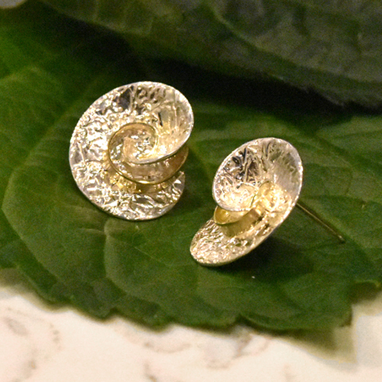 Dewdrops Of Style Set Featuring A Pair Of Sterling Silver And A Pair Of 18K  Gold-