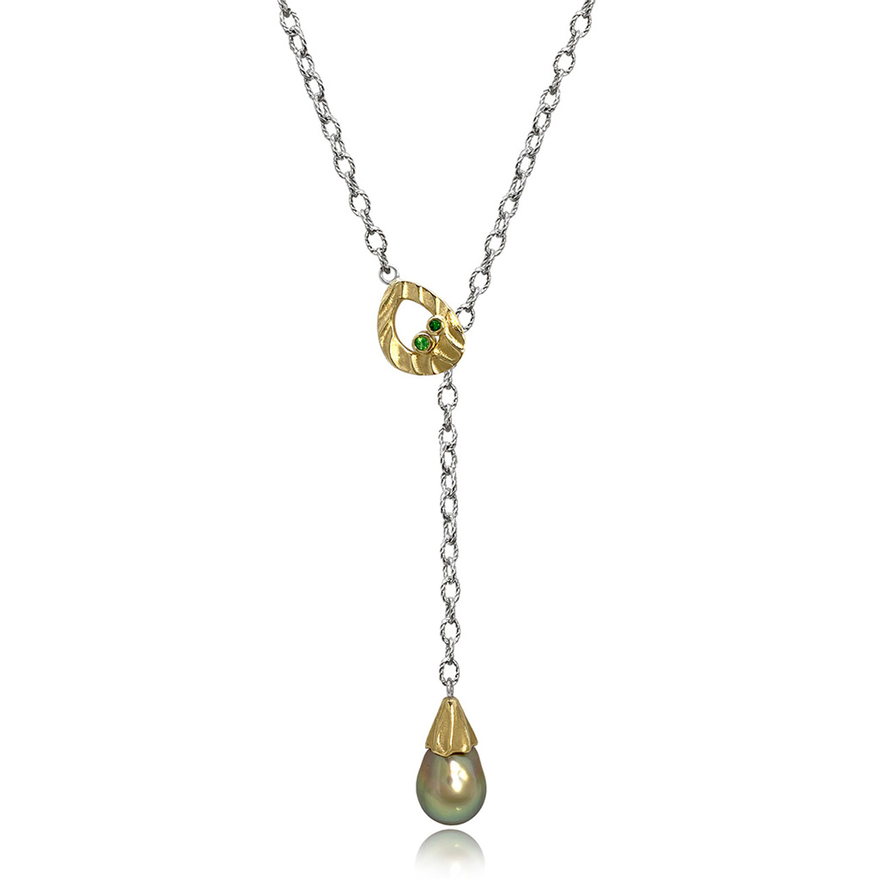 Secret Treasures Gold Pearl Layered Necklace