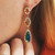 K.Mita's contemporary Vivian Earrings | Opal | Sapphires