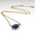 Majorelle Necklace | Gold, Tanzanite | Handmade Fine Jewelry by Keiko Mita