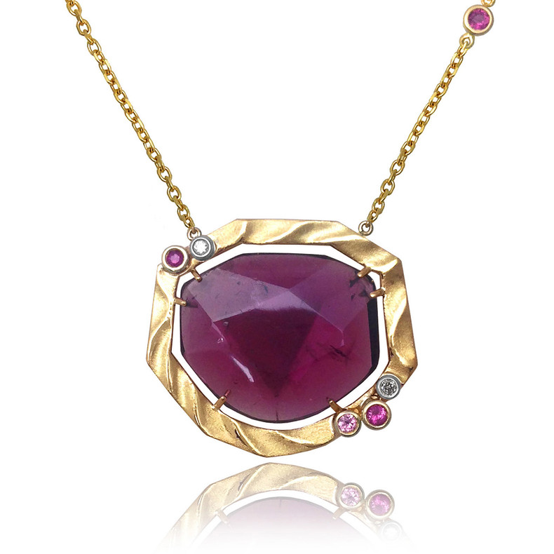 ​The exhibition Polychrome: Color in Studio Jewelry at Aaron Faber Gallery