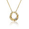 Pebble Pendant | Gold and Diamond | Modern Jewelry by K.MITA