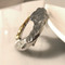 Tidal Pen/Pendant | Gold and Oxidized Silver | Fine Art jewelry by K.MITA