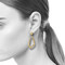 Open Pebble Drop Earrings | Gold and Diamonds | Handmade Fine Jewelry by K.MITA
