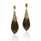 Twisted Stone Earrings from Keiko Mita's Sand Dune Collection