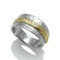 Double Band Ring | Gold and Silver, Diamond|  Handmade Fine Jewelry by K.MITA