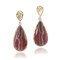 Sedona Earrings from K.Mita | Rhodocrocite | Handmade Designer Jewelry