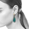 K.Mita's Lagos Earrings | Green-blue Amazonite | Handmade Fine Jewelry