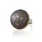 K.Mita's Starry Moon Ring | Faceted Chocolate Moonstone | Handmade Fine Jewelry