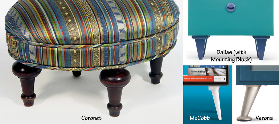 Furniture Feet 2" 12" Shop Online